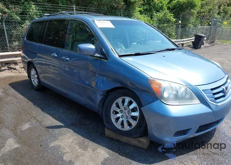 2008 Honda Odyssey Ex-L из США, поврежденный, VIN 5FNRL38718B021115